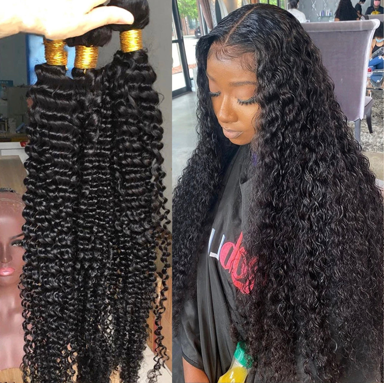 12A Virgin Brazilian Bundles (kinky curly)