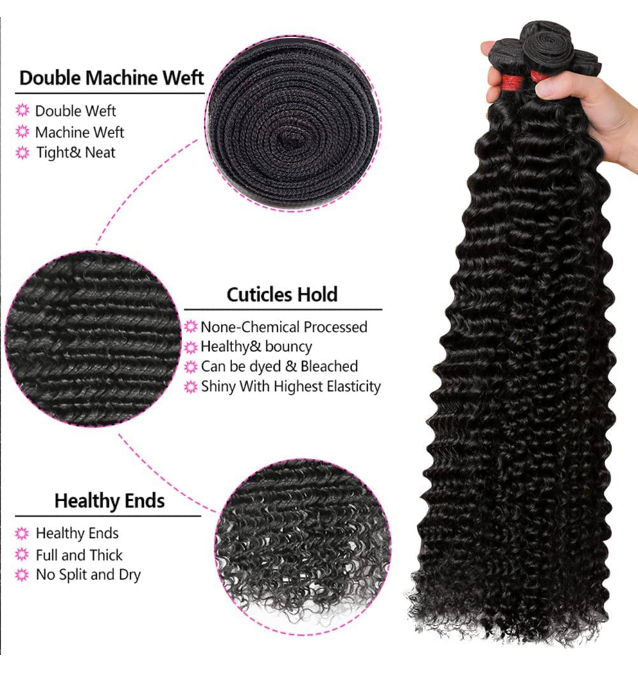 12A Virgin Brazilian Bundles(Deep Wave)