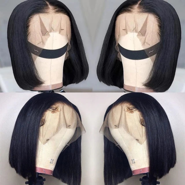 13x4 HD 180% Density lace front (short wigs)