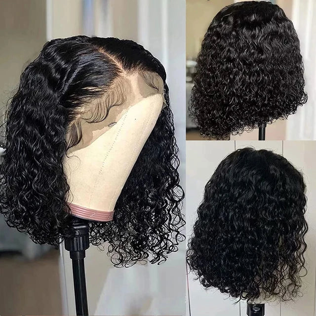 13x4 HD 180% Density lace front (short wigs)